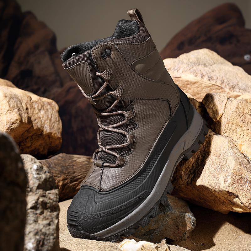 Men's Non-Slip Warm Hiking Sho - Waterproof Winter Boot ulasan dan harga