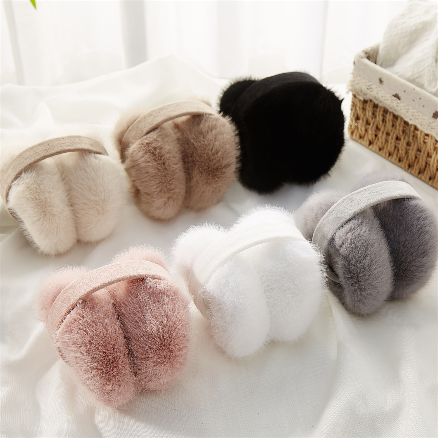 Innovative Beige Earmuffs Fold - Earmuffs Foldable ulasan dan harga