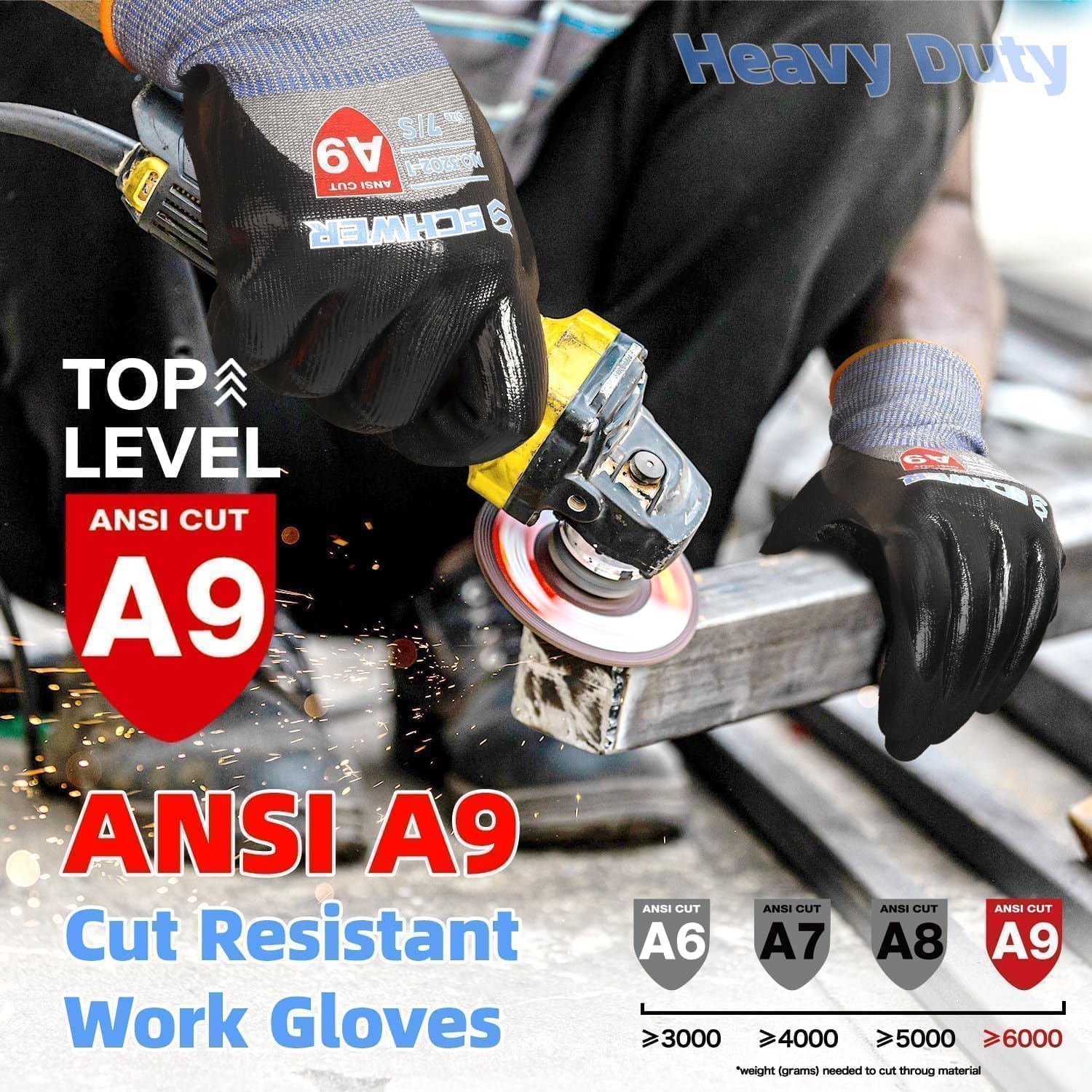ANSI A9 Cut Resistant Gloves,  - Touch Screen Gloves ulasan dan harga