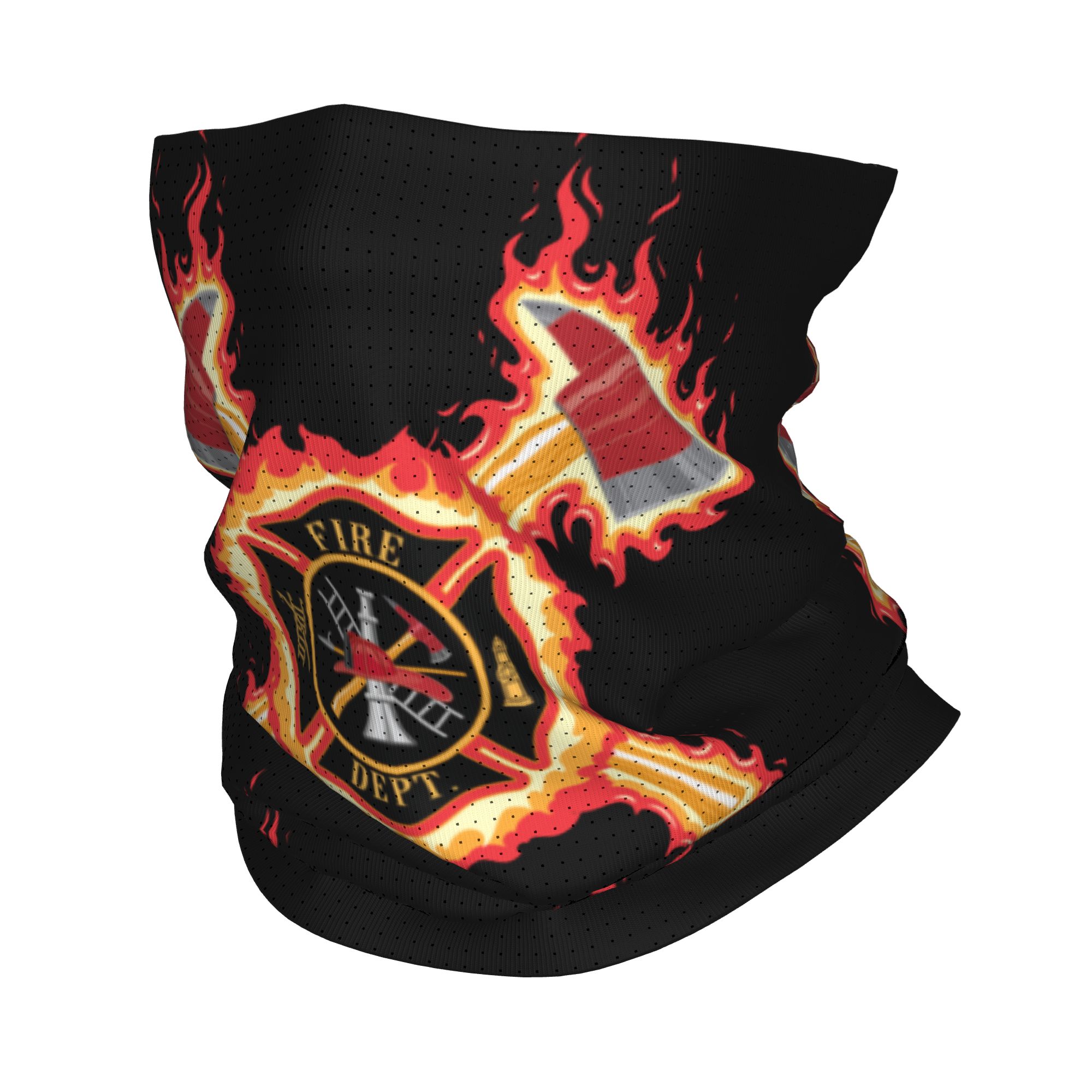 Custom Firefighter Cross Banda - Neck Gaiter Fleece ulasan dan harga