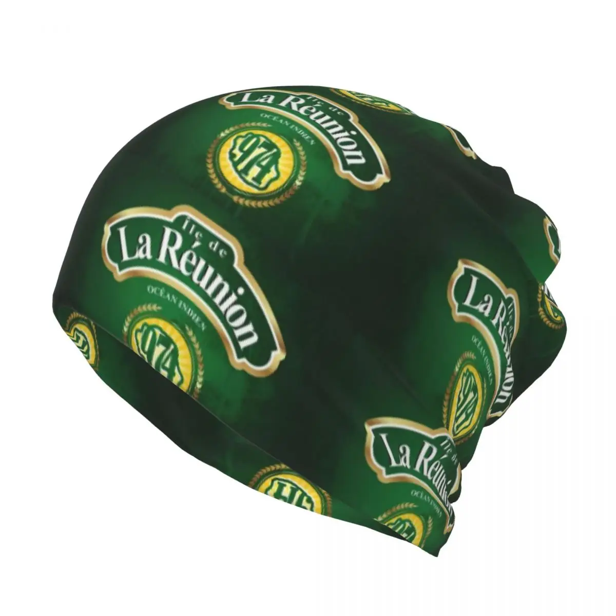 974 Reunion Island Flag Bandan - Knit Beanie Hat Warm ulasan dan harga