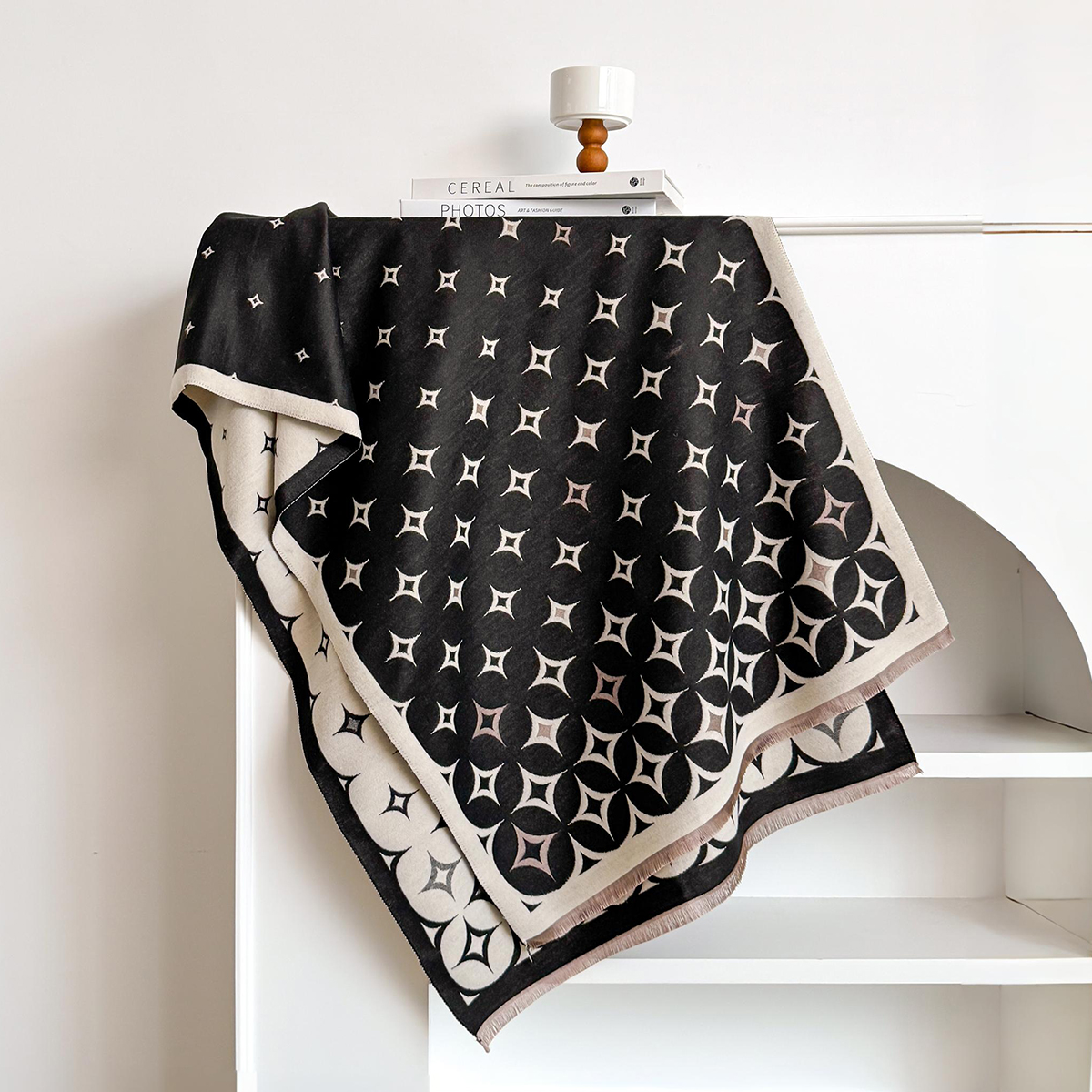 Luxury Winter Scarf Women Cash - Wool Scarf Men ulasan dan harga