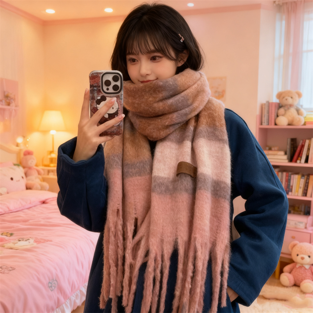 50X200cm Maillard Premium Atmo - Wool Scarf Men ulasan dan harga