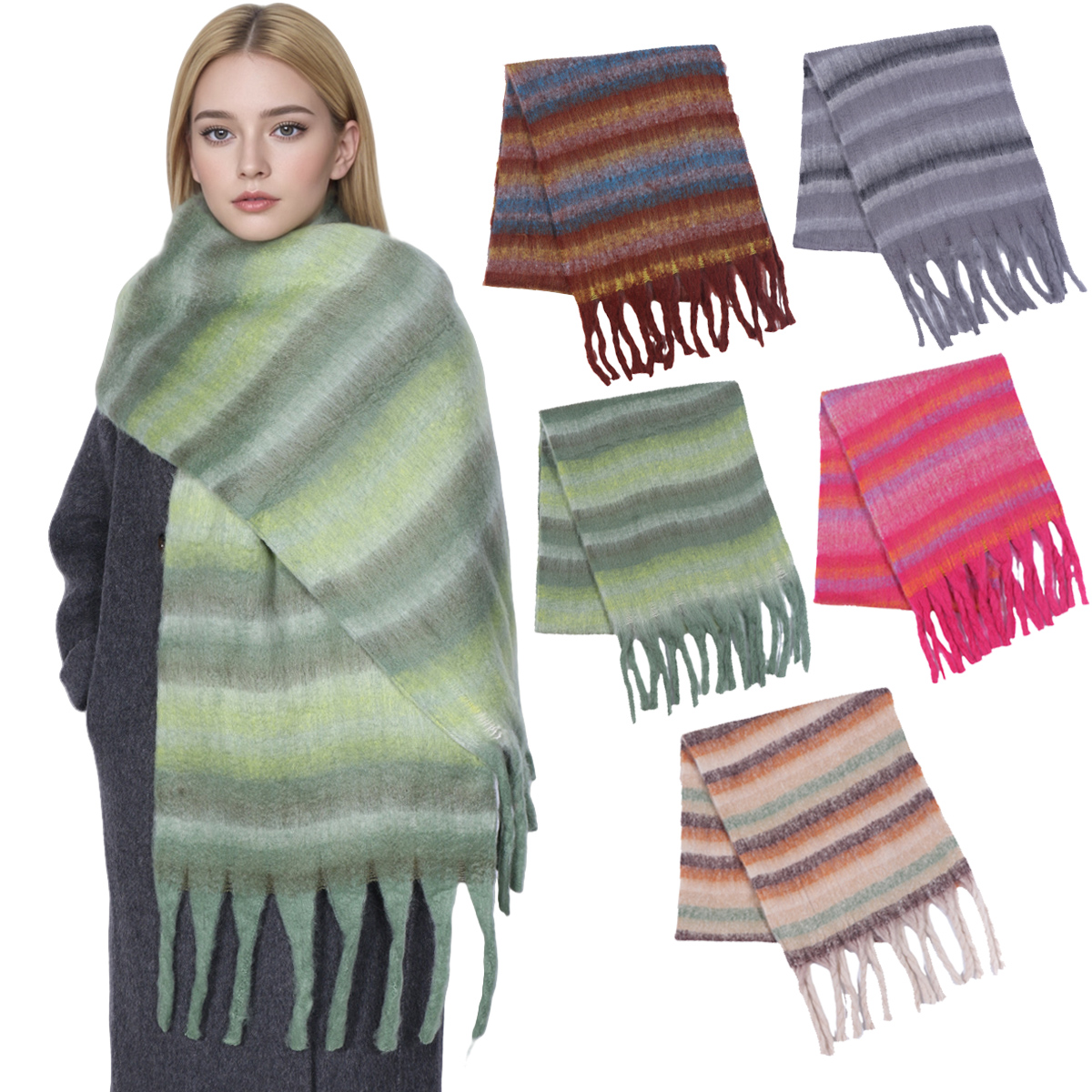 Winter Scarf for Women Cashmer - Cashmere Pashmina Wrap ulasan dan harga